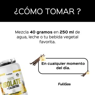 Isolate + Calostro - Vainilla smoothie - 900g